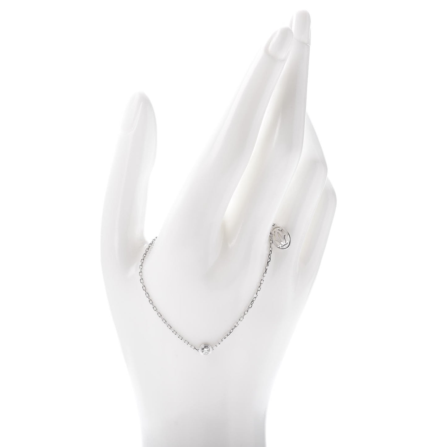 18K White Gold Diamond SM D'Amour Bracelet