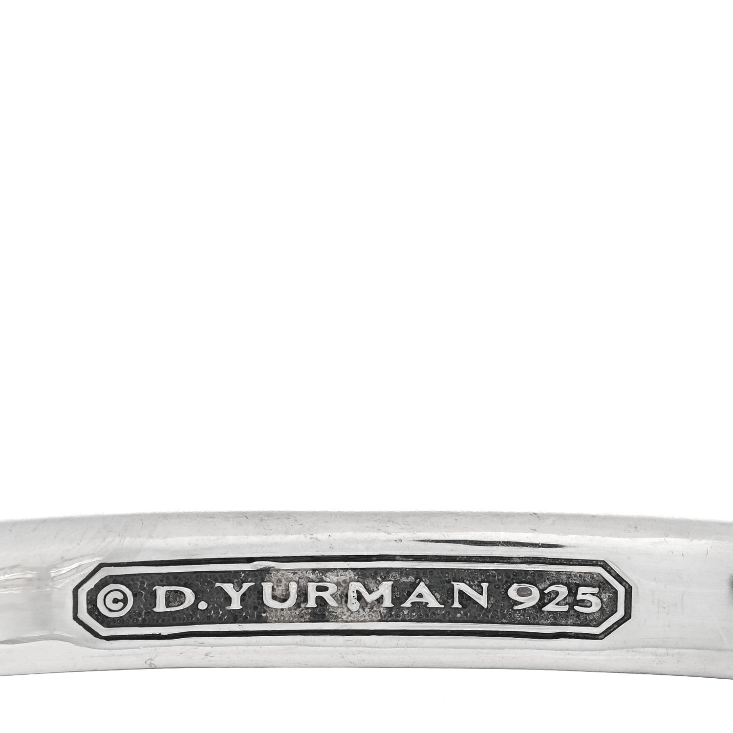 David Yurman Sterling Silver Lapis Lazuli Maritime Anchor Cuff Bracelet 3 of 3
