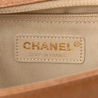 Chanel Caviar Quilted New Medium Boy Flap Light Brown 5 of 11