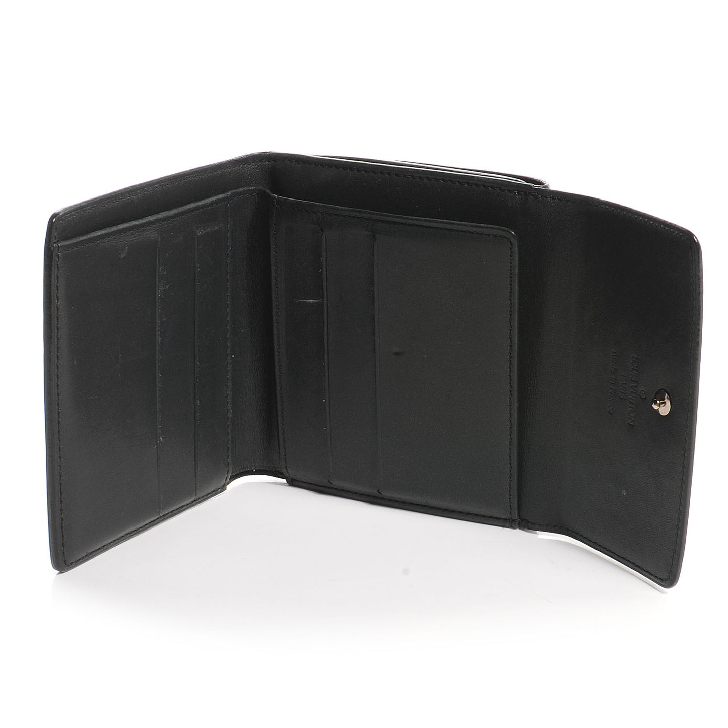 Mat Monogram Elise Wallet Black