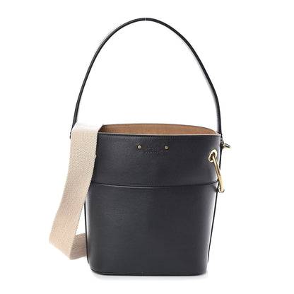 Chloe Smooth Calfskin Small Roy Bucket Bag Black 1 of 10
