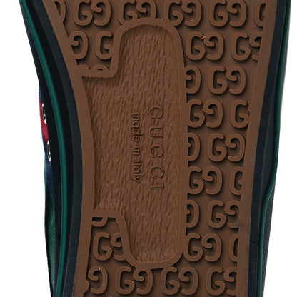 Gucci Econyl Nylon Web Monogram Off The Grid Mens 1977 Tennis High Top Sneakers 10.5 Scrabble Green Black 6 of 7