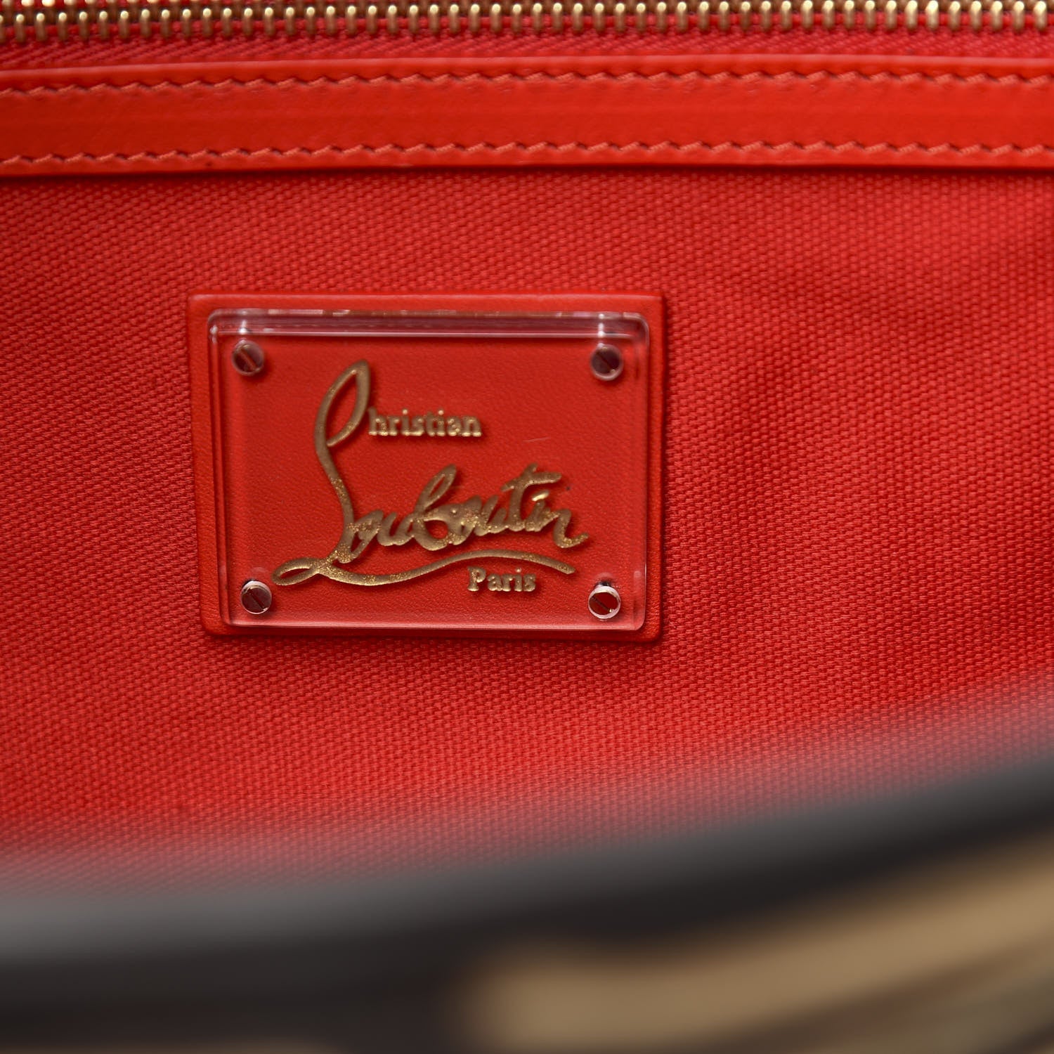 Christian Louboutin Pony Hair Liv Clutch Zibrown Gold 6 of 7