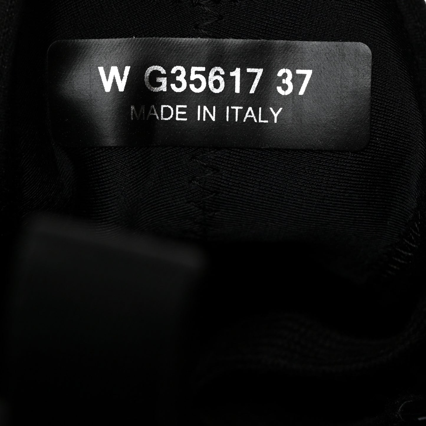 Velvet Calfskin Mixed Fibers CC Sneakers 37 Black