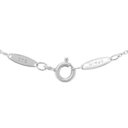 Tiffany Sterling Silver Aquamarine Elsa Peretti Color By The Yard Pendant Necklace 5 of 6