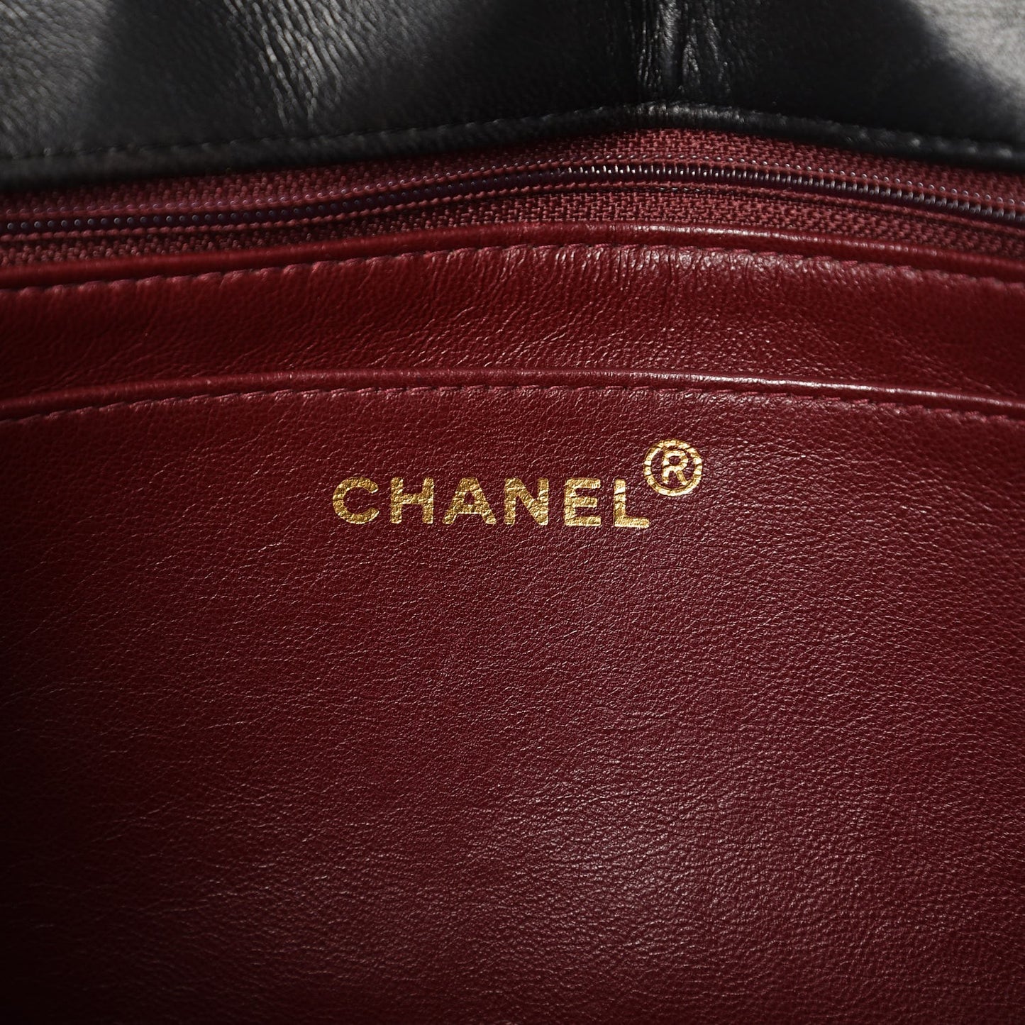 Lambskin Quilted Medium Single Flap Black