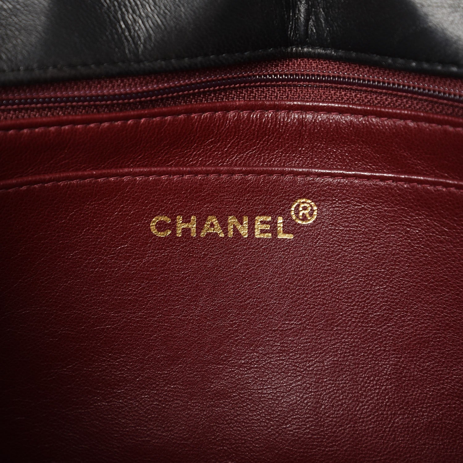 Chanel Lambskin Quilted Medium Single Flap Black 6 of 10