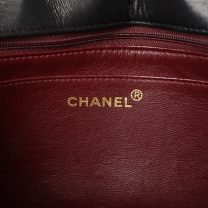 Chanel Lambskin Quilted Medium Single Flap Black 6 of 10