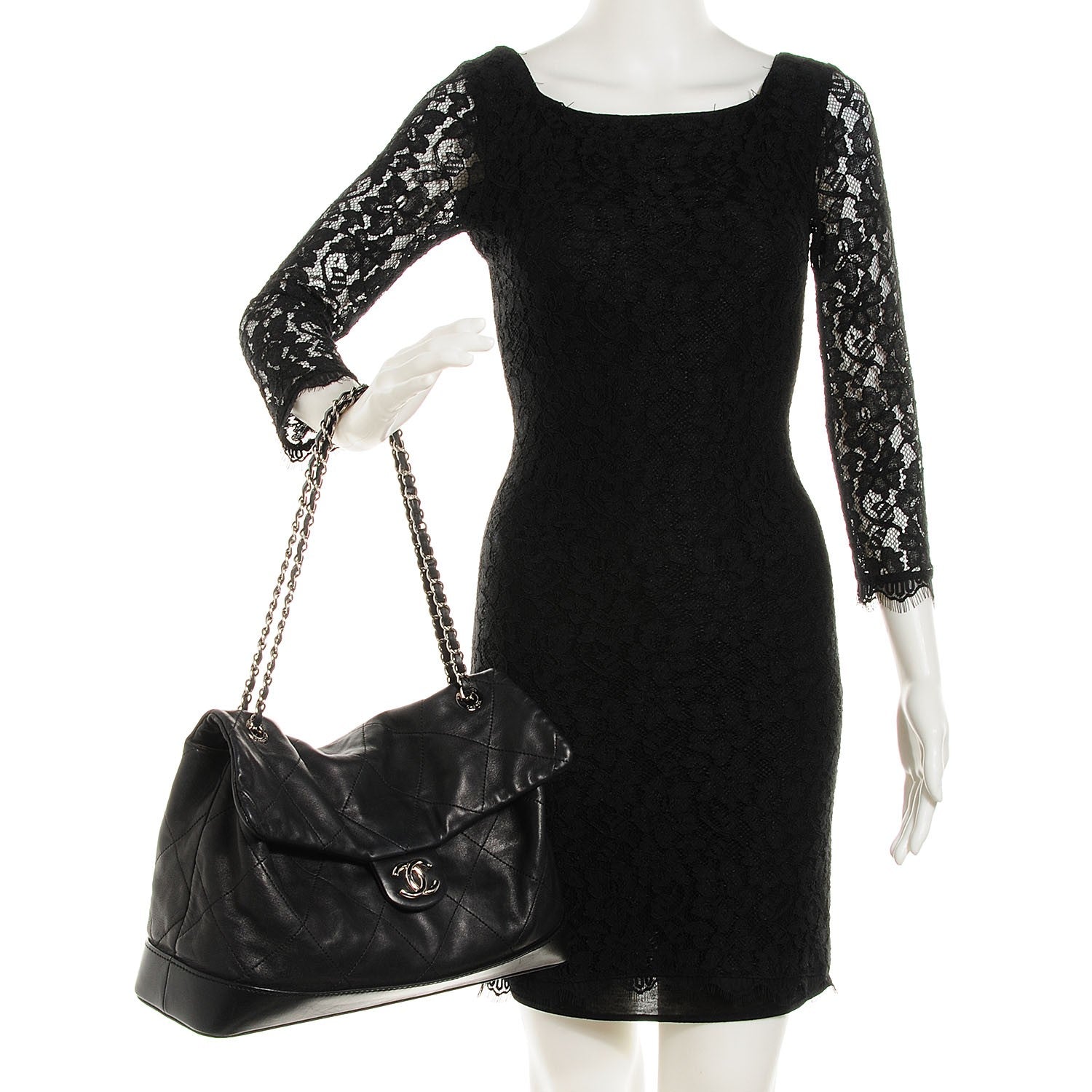 Chanel Calfskin VIP Flap Black 2 of 6