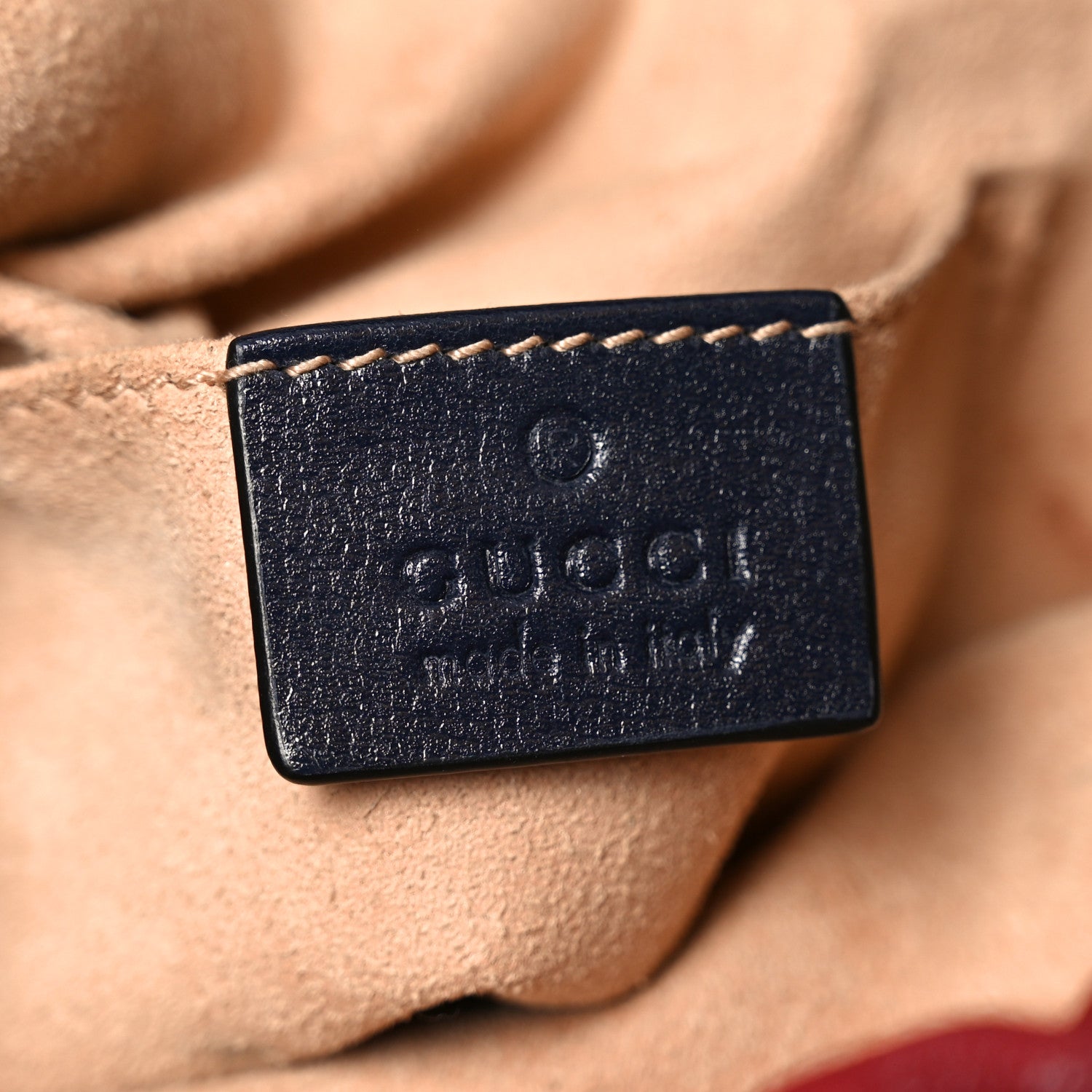 Gucci Azalea Sakai Be Green Calfskin Horsebit 1955 Drawstring Bucket Bag Blue New Cherry Red 6 of 11