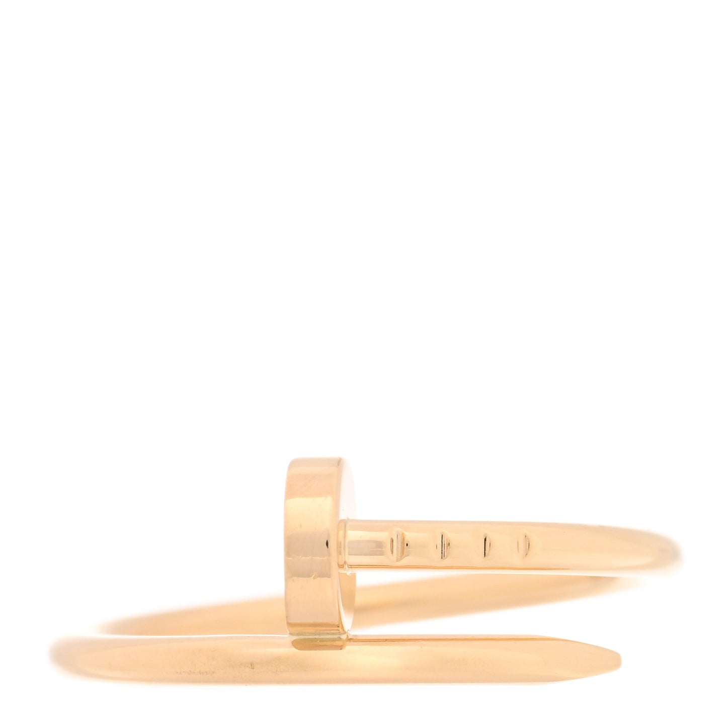 18K Yellow Gold Small Juste Un Clou Ring 56 7.5