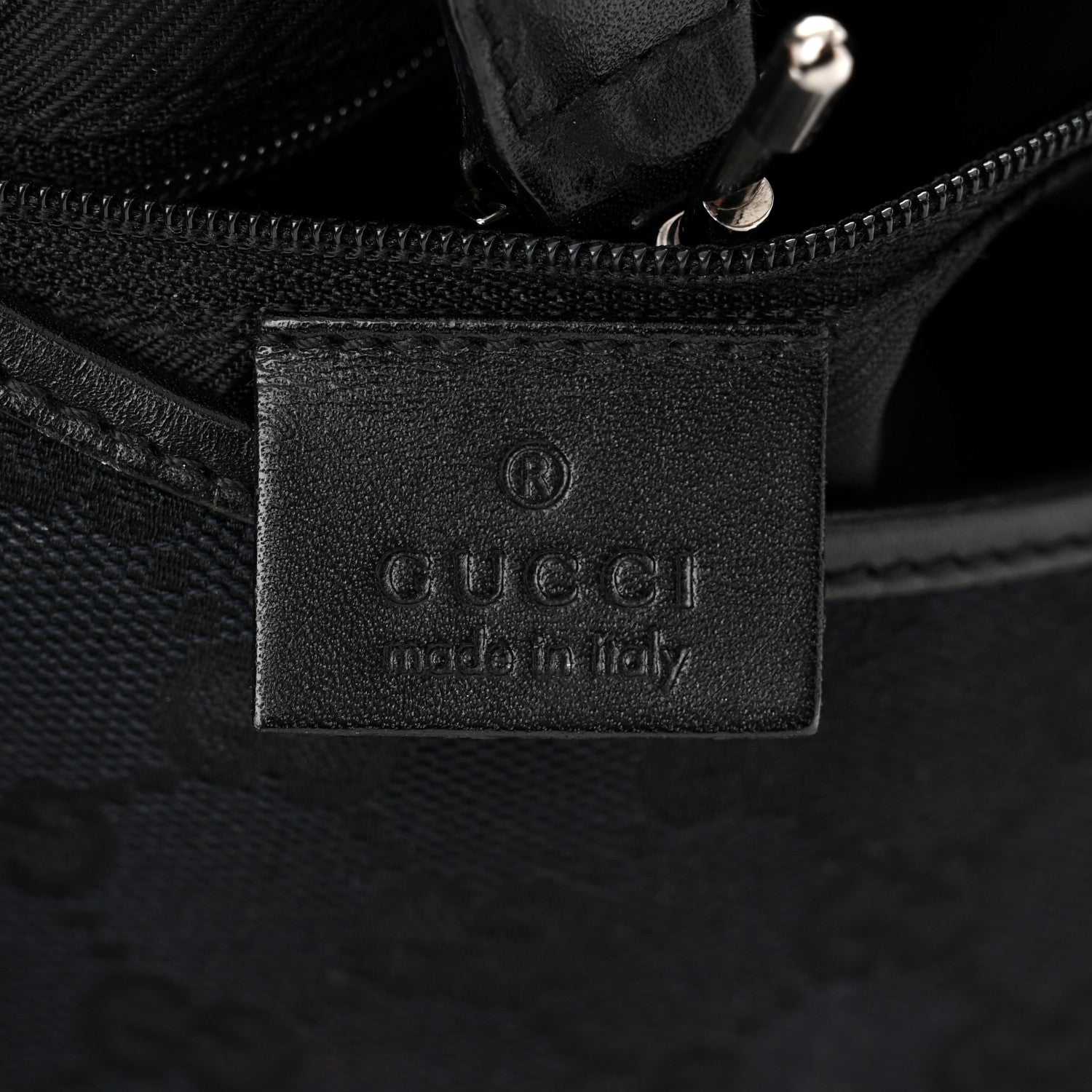 Gucci Monogram Small Jackie O Hobo Black 6 of 16