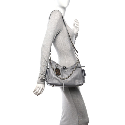 Louis Vuitton Lambskin CarryAll Cargo Vibe PM Trianon Gray 2 of 9