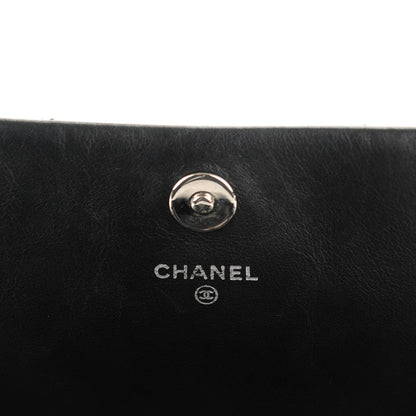 Chanel Patent Quilted Brilliant Wallet On Chain WOC Black 6 of 8