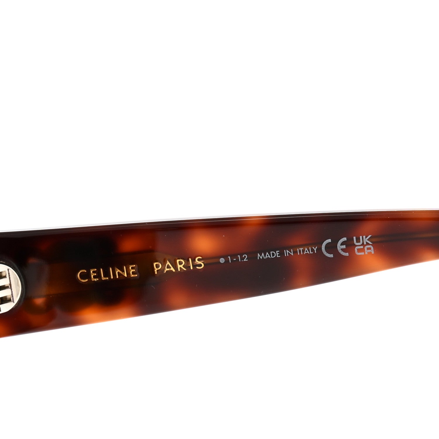 Celine Acetate Triomphe 06 Sunglasses CL40226U Gradient Havana 5 of 7