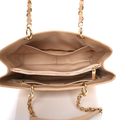 Chanel Caviar Quilted Grand Shopping Tote GST Beige Clair 7 of 11