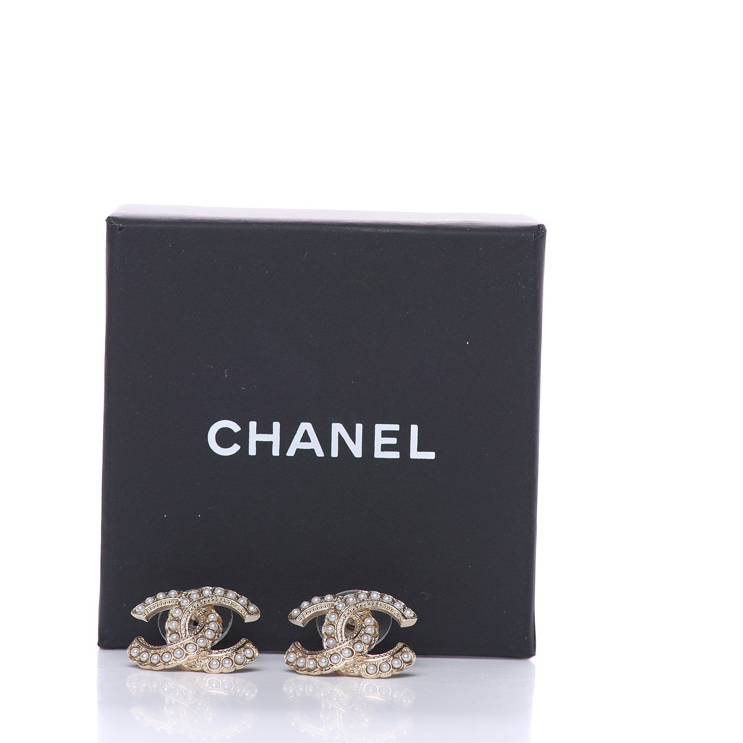 Pearl Queen of France CC Earrings Gold