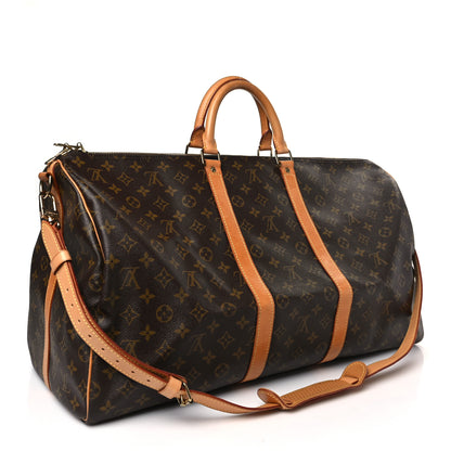 Louis Vuitton Monogram Keepall Bandouliere 55 2 of 7