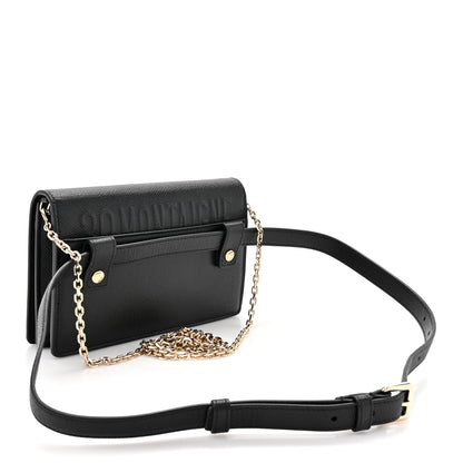 Christian Dior Calfskin 30 Montaigne 2 in 1 Pouch Black 3 of 11