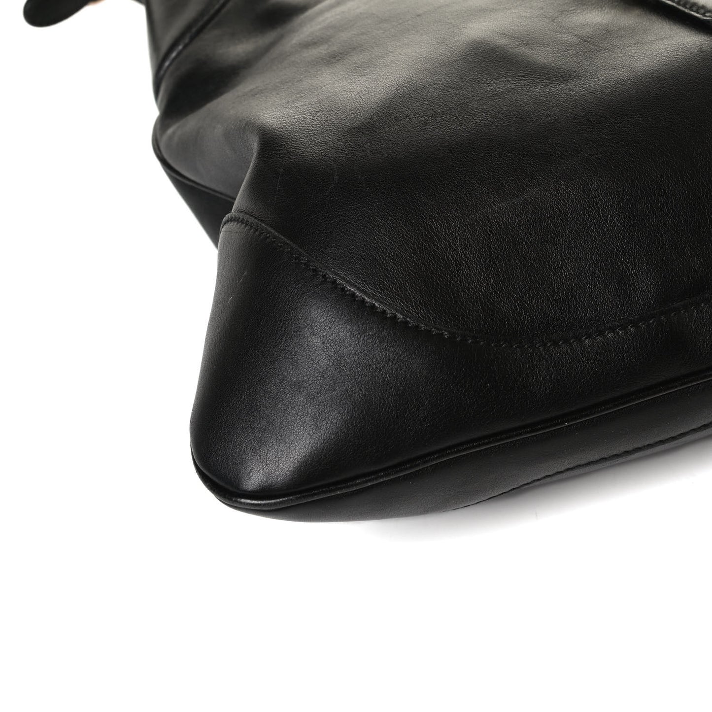 Calfskin Medium Jackie O Bouvier Hobo Black
