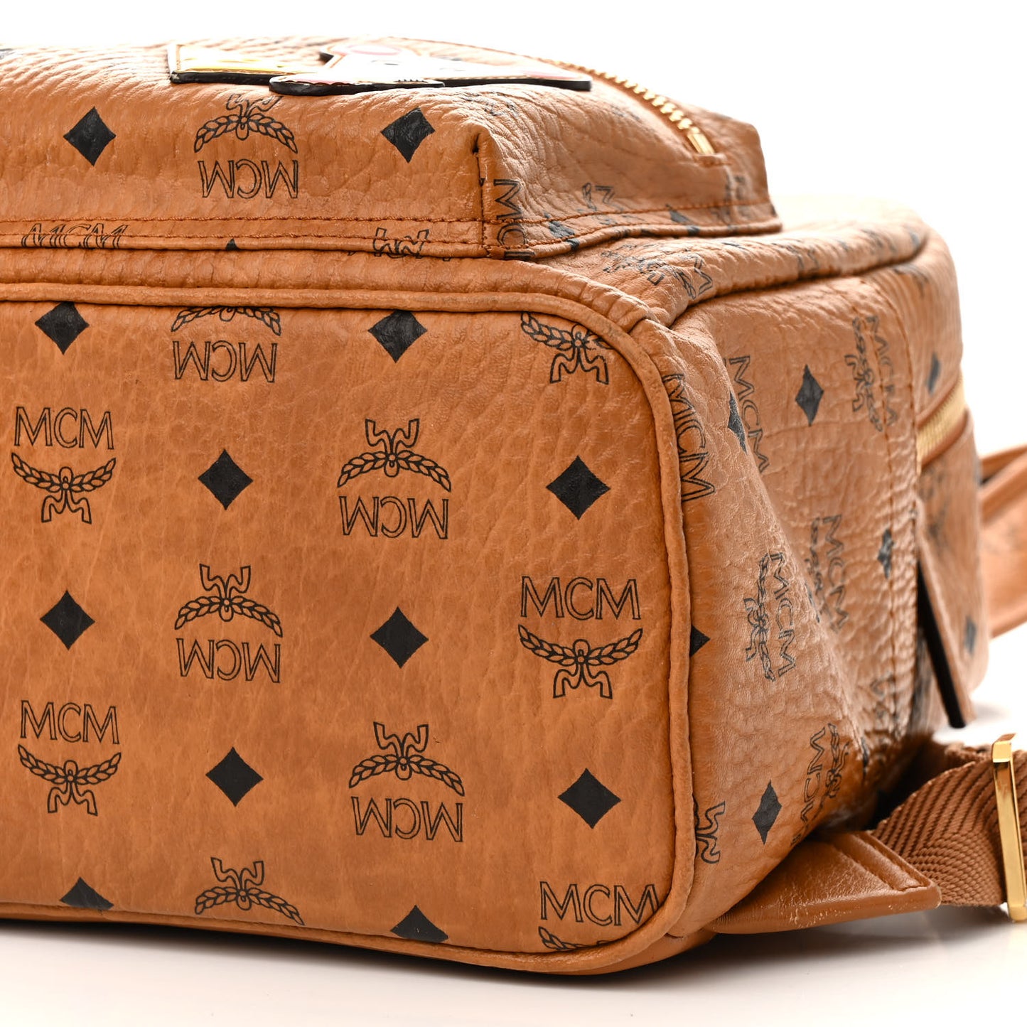 Visetos Year Of The Mouse Small Stark Backpack Cognac