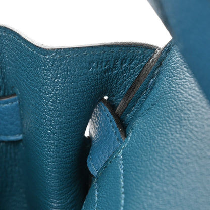 Hermes Togo Birkin 30 Cobalt 8 of 15