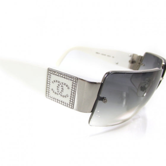 CC Rhinestone Logo Sunglasses