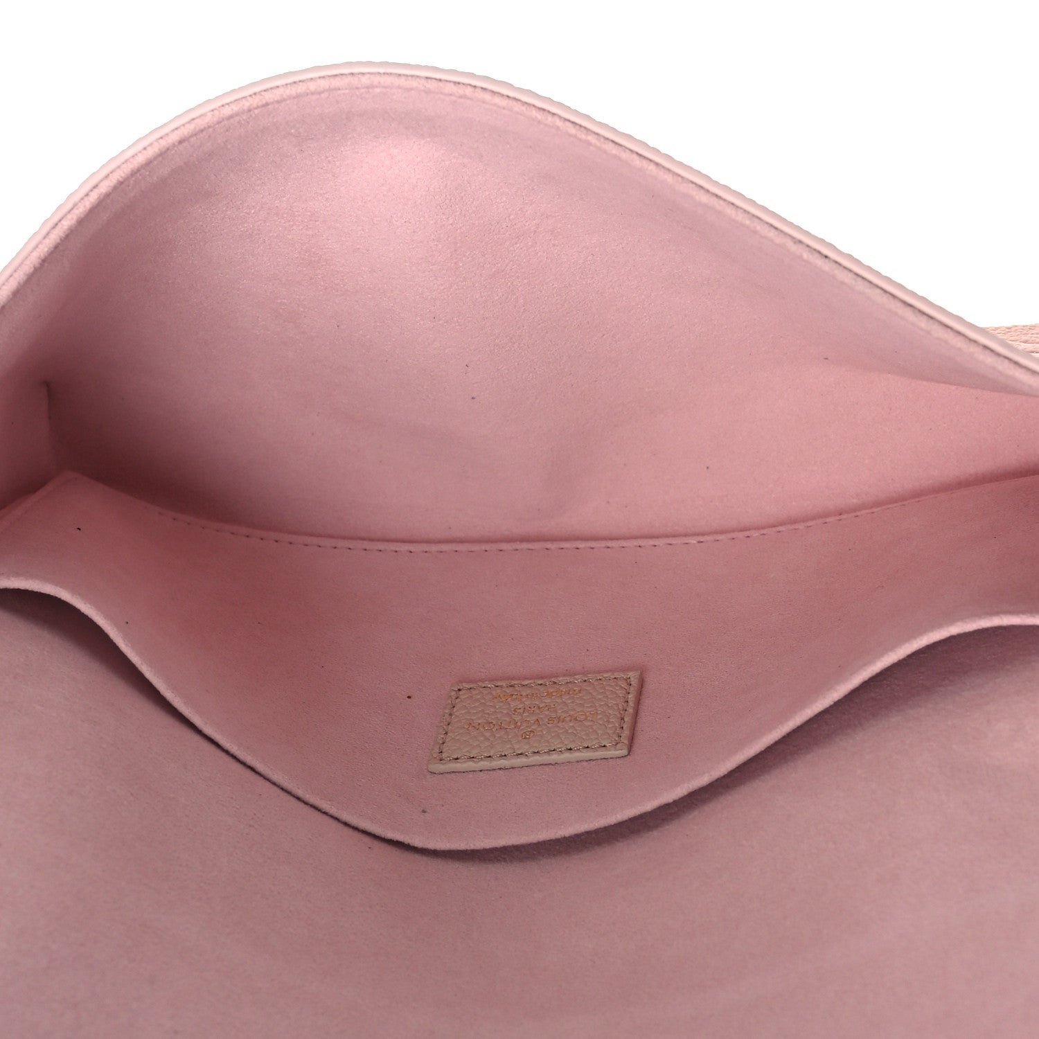 Louis Vuitton Empreinte Spring in the City Felicie Pochette Chain Wallet Pink Beige Yellow 6 of 10