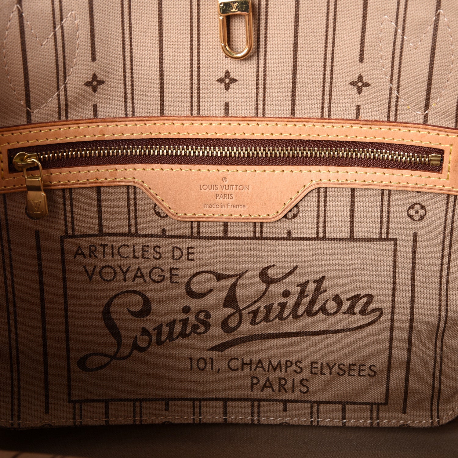 Louis Vuitton Monogram Neverfull PM 7 of 12