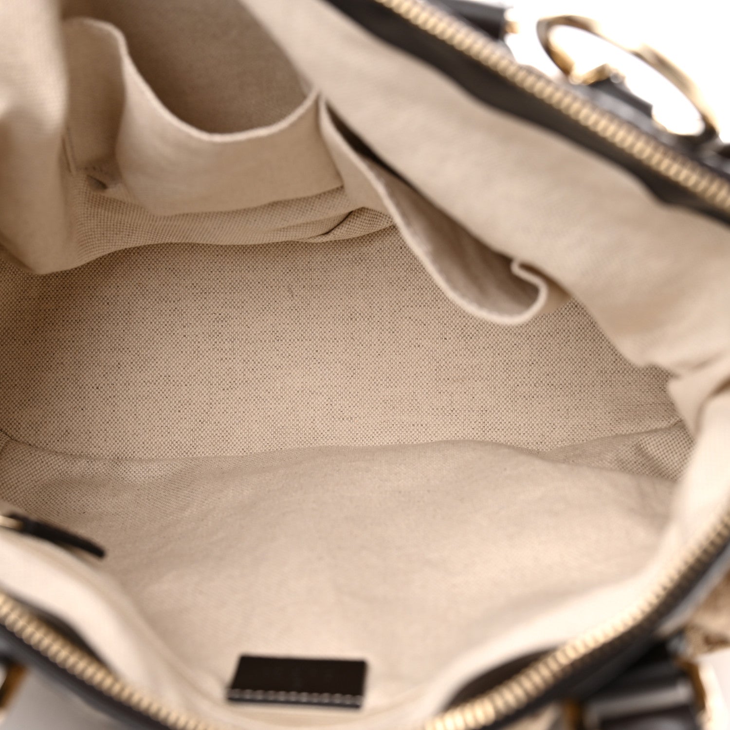 Gucci Monogram Medium Sukey Top Handle Dark Brown 5 of 11