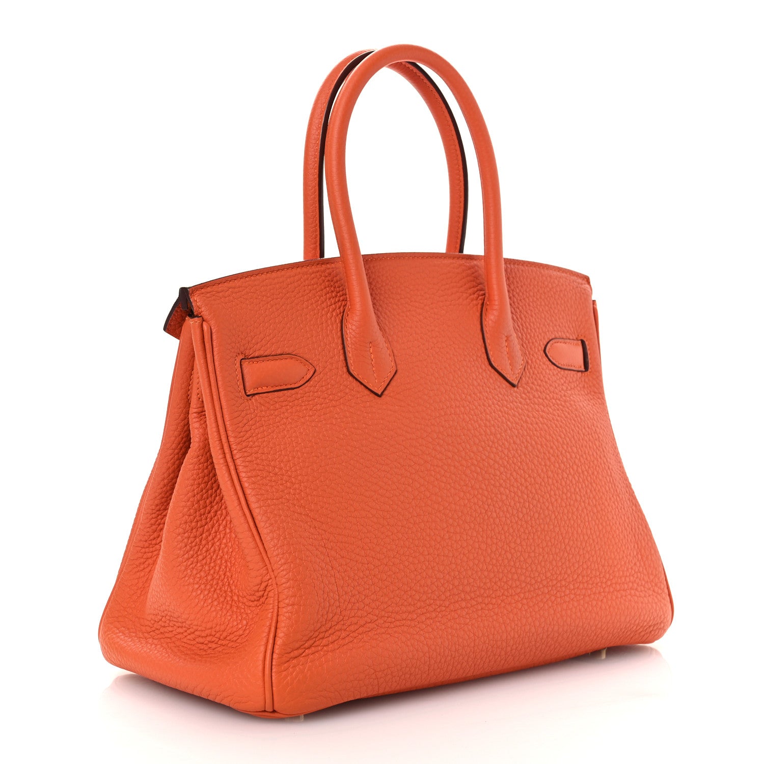 Hermes Togo BIRKIN 30 Orange 3 of 14