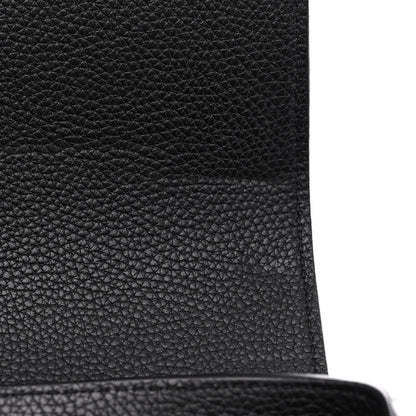 Burberry Grainy Calfskin Vintage Check Note Crossbody Bag Black 10 of 15