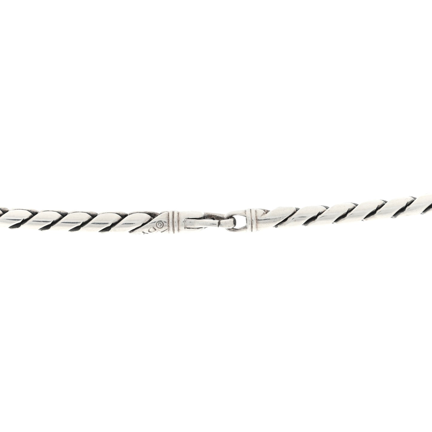 Sterling Silver 18K Yellow Gold Papyrus Enhancer Pendant Necklace