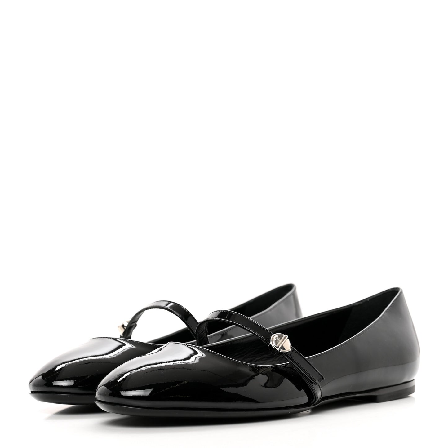 Patent Uniformes Ballerina Flat 37 Black