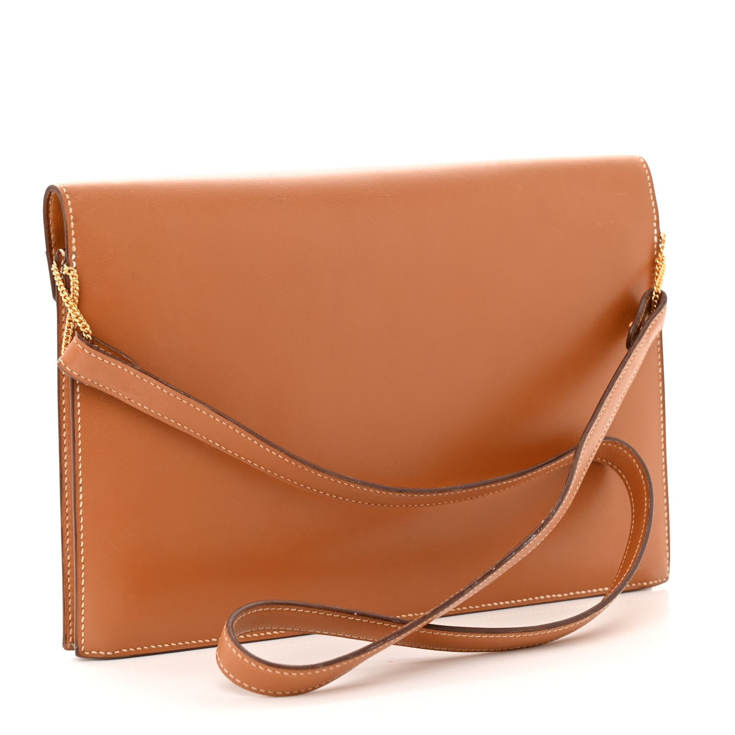 Hermes Box Lydie Clutch Gold 3 of 13