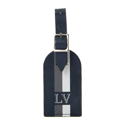 Louis Vuitton Taiga My Travel Luggage Tag Ocean 1 of 4