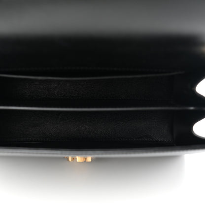 Saint Laurent Grain de Poudre Medium Classic Monogram Cassandra Top Handle Black 4 of 7