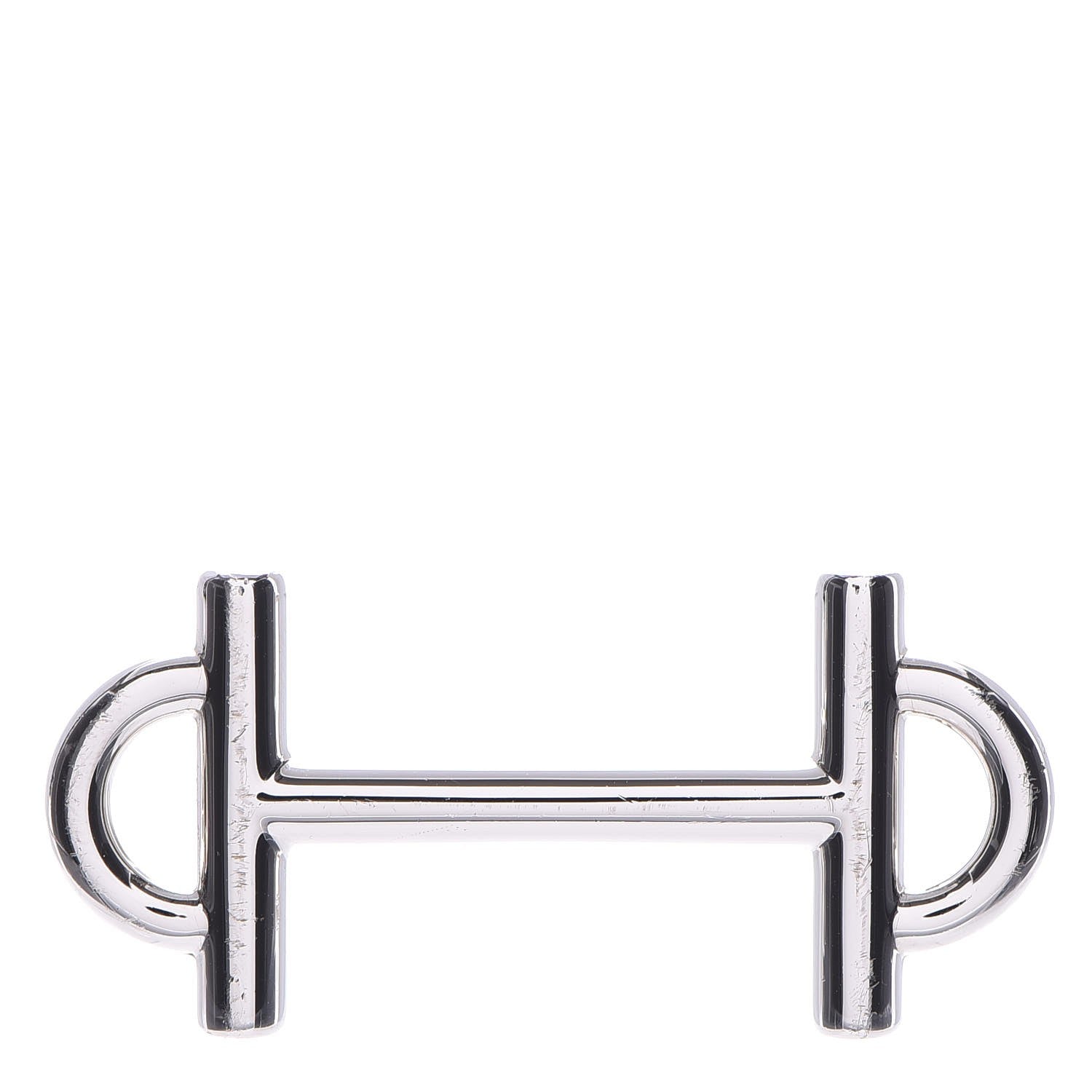 Hermes Palladium 13mm Gamma H Belt Buckle 1 of 5