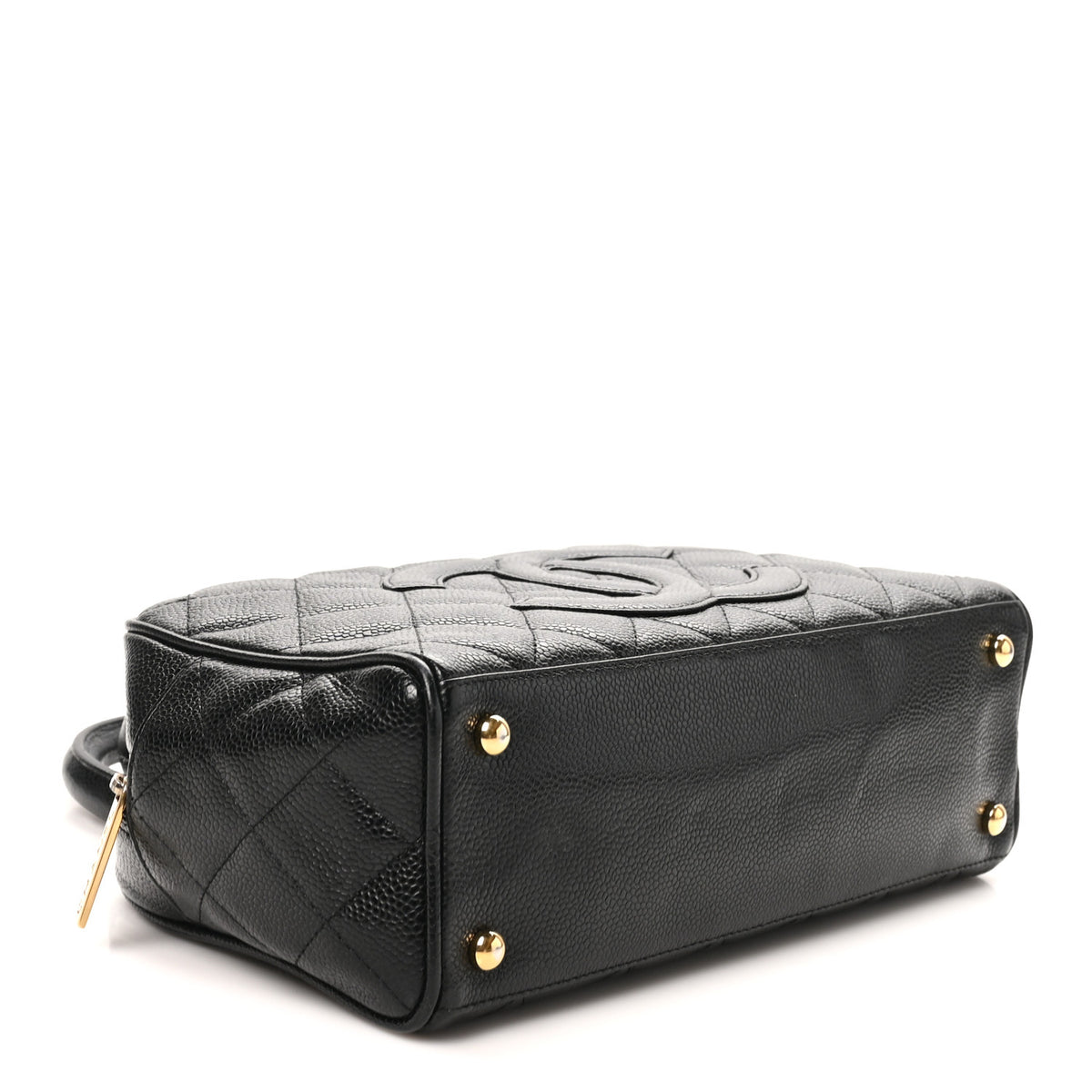 Chanel Caviar Quilted Small Bowler Black 3 of 9