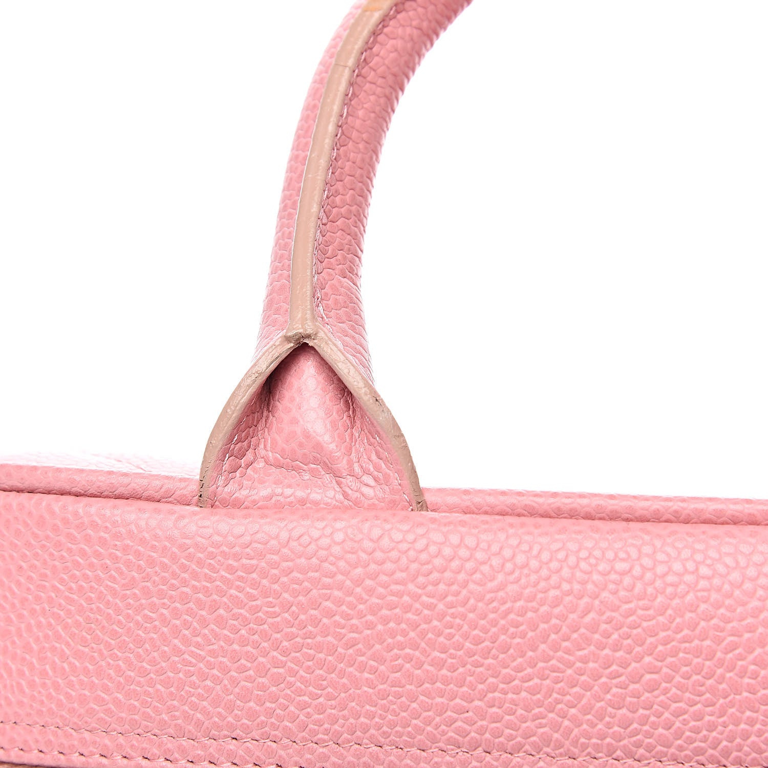 Chanel Caviar Quilted Small Bowler Pink 13 of 13