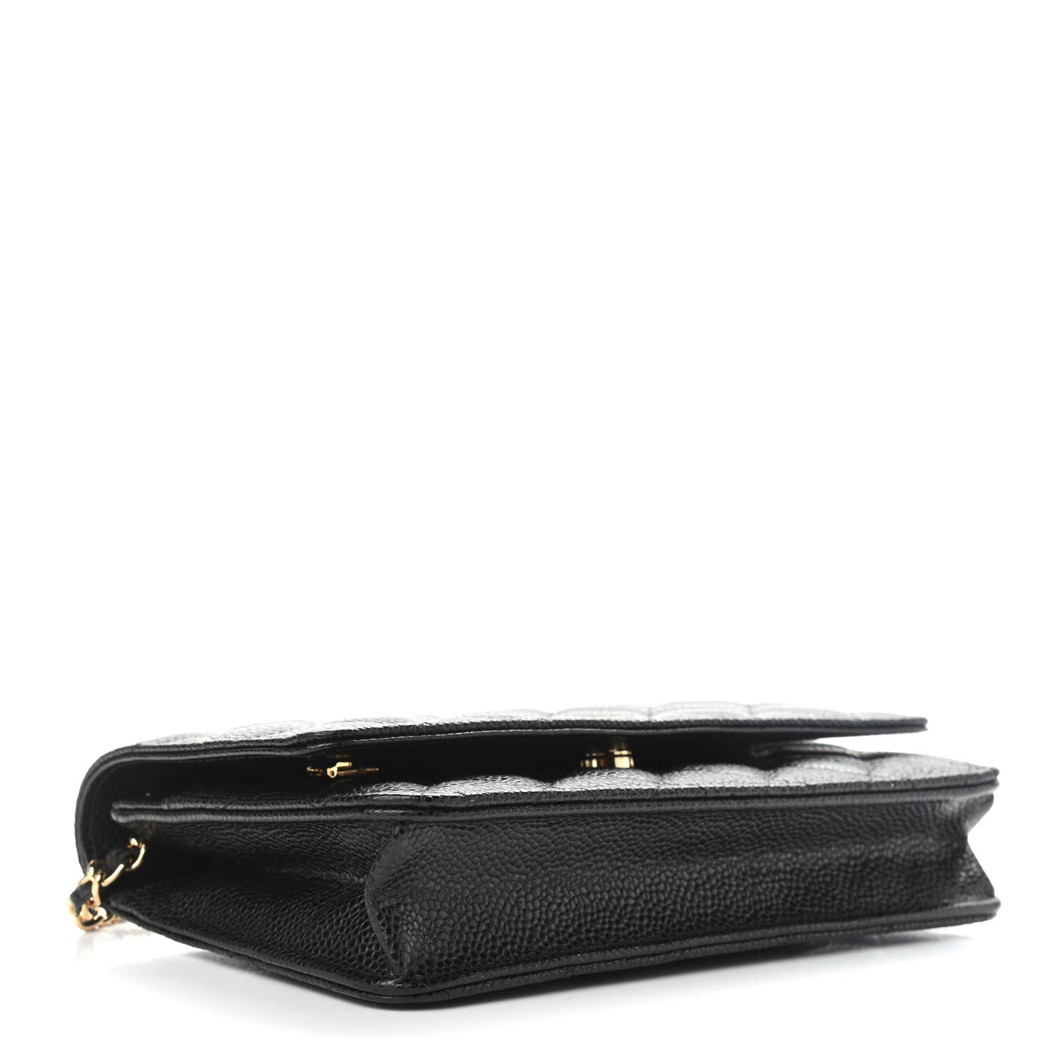 Chanel Caviar Quilted Wallet On Chain WOC Black 4 of 11