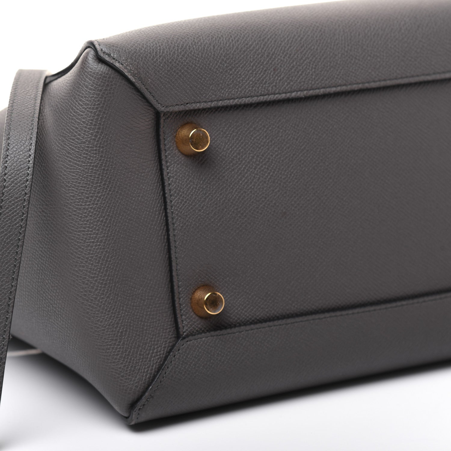 Celine Grained Calfskin Mini Belt Bag Grey 6 of 28