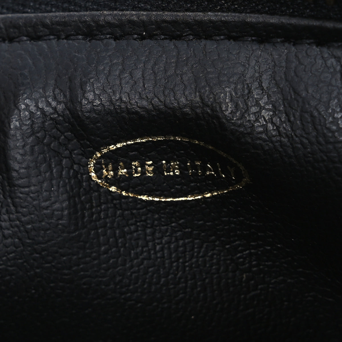 Lambskin Vanity Cosmetic Bag Black