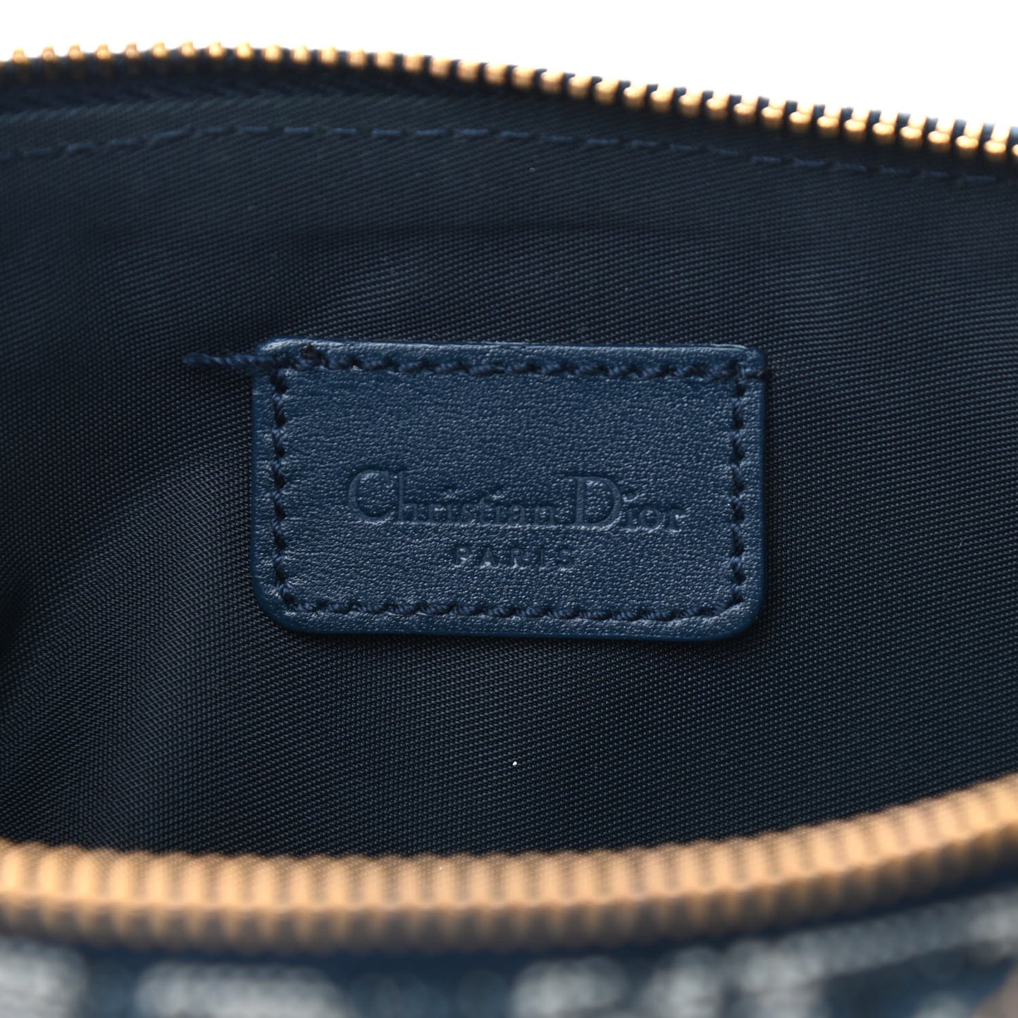 Monogram Mini Saddle Pochette Navy