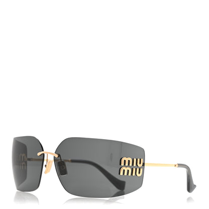 Miu Miu Metal Runway Sunglasses SMU54Y Slate Grey 1 of 6