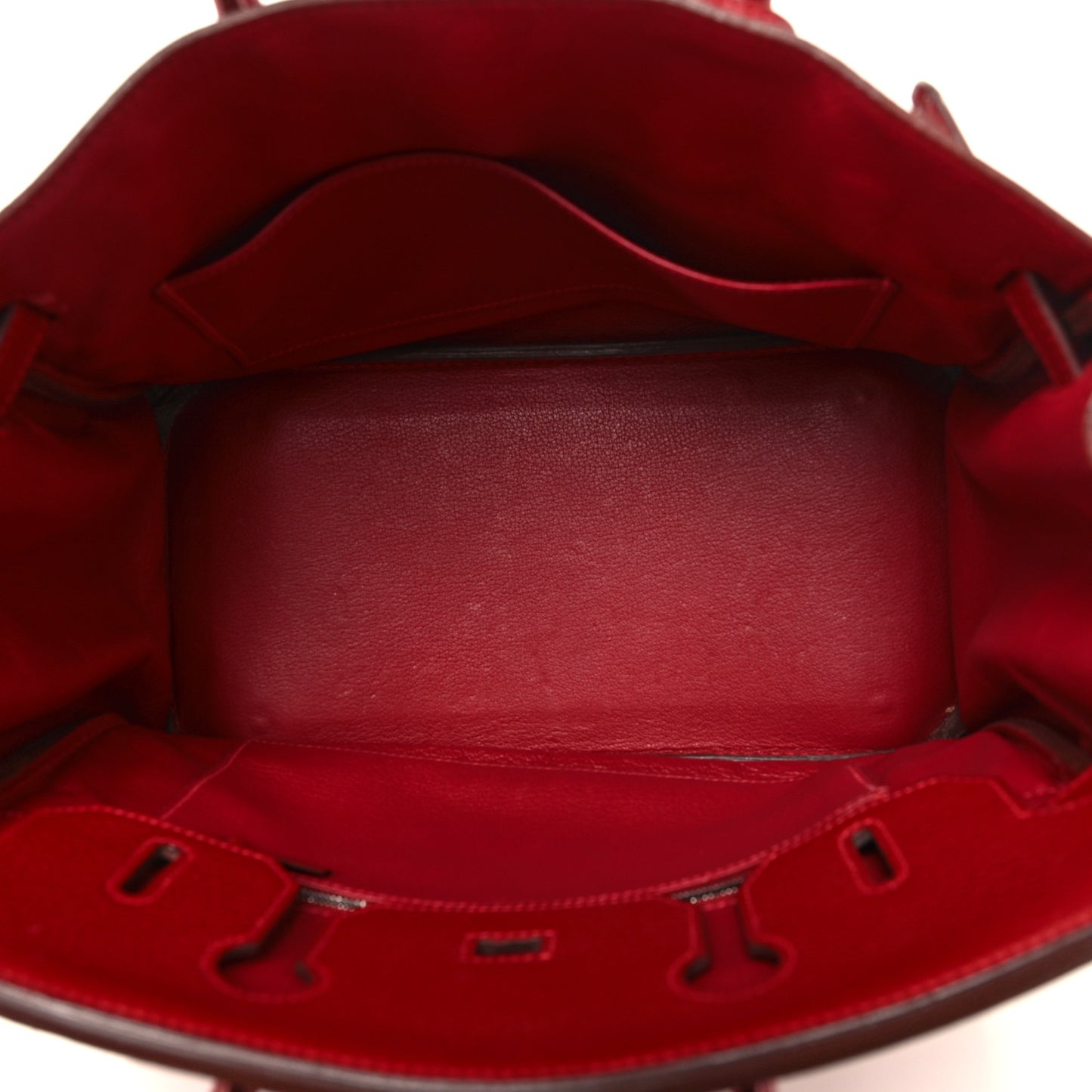 Taurillon Clemence Birkin 30 Rouge Garance