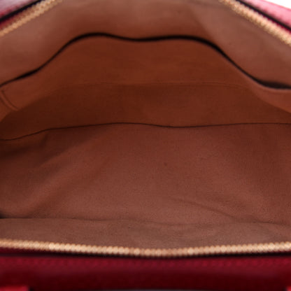 Gucci GG Supreme Monogram Flora Web Small Ophidia Top Handle Shoulder Bag Hibiscus Red 5 of 15