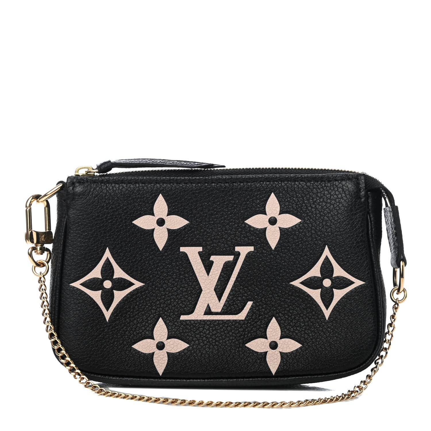 Louis Vuitton Empreinte Monogram Giant Mini Pochette Accessories Black 1 of 4