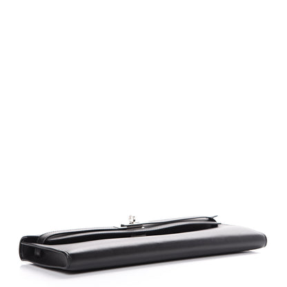 Hermes Swift Kelly Cut Clutch Pochette Black 3 of 7