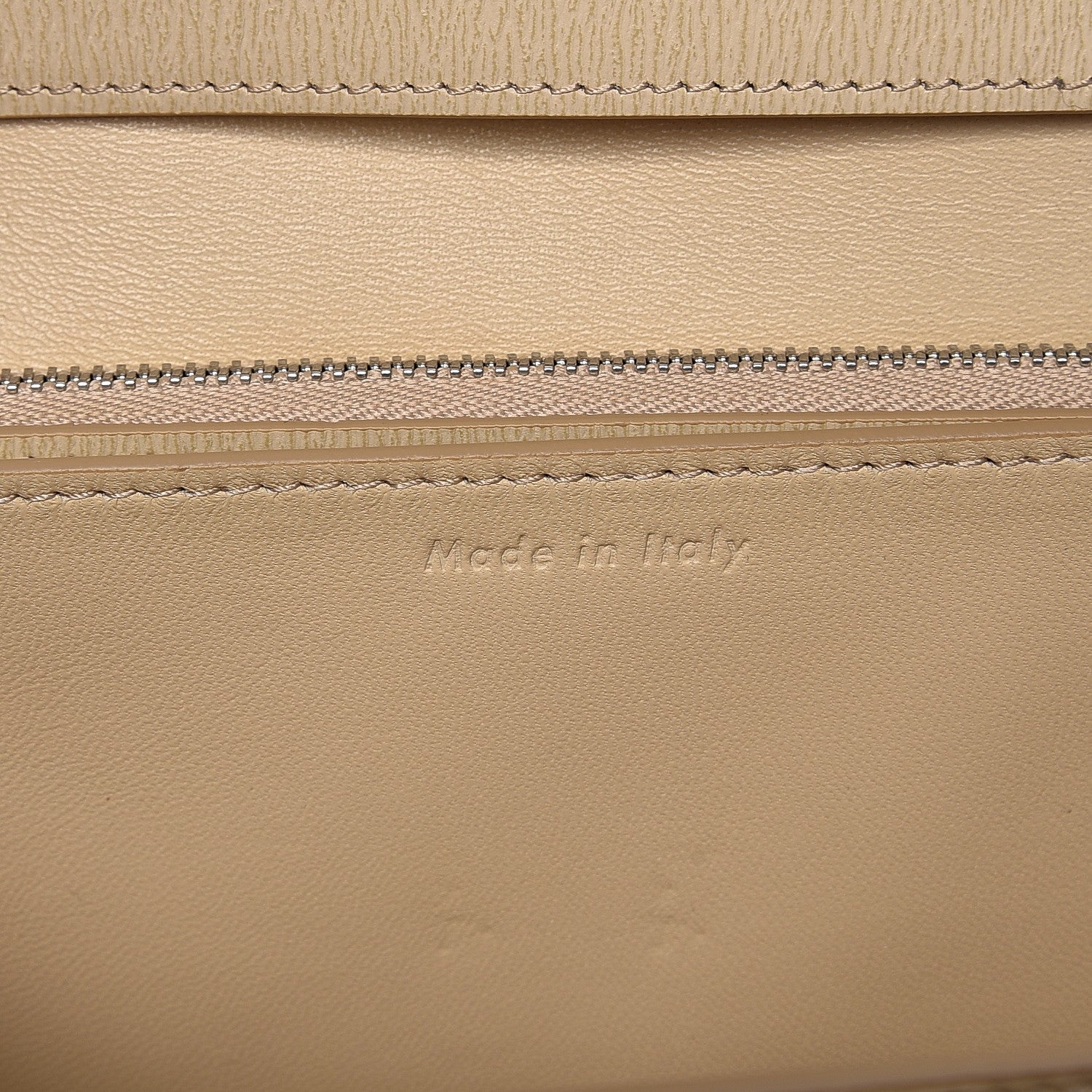 Celine Liege Calfskin Medium Classic Box Flap Bag Cream 6 of 8